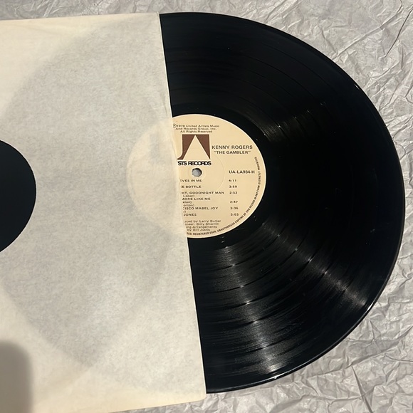 Vinyl Record | Kenny Rogers “The Gambler” - Picture 6 of 7
